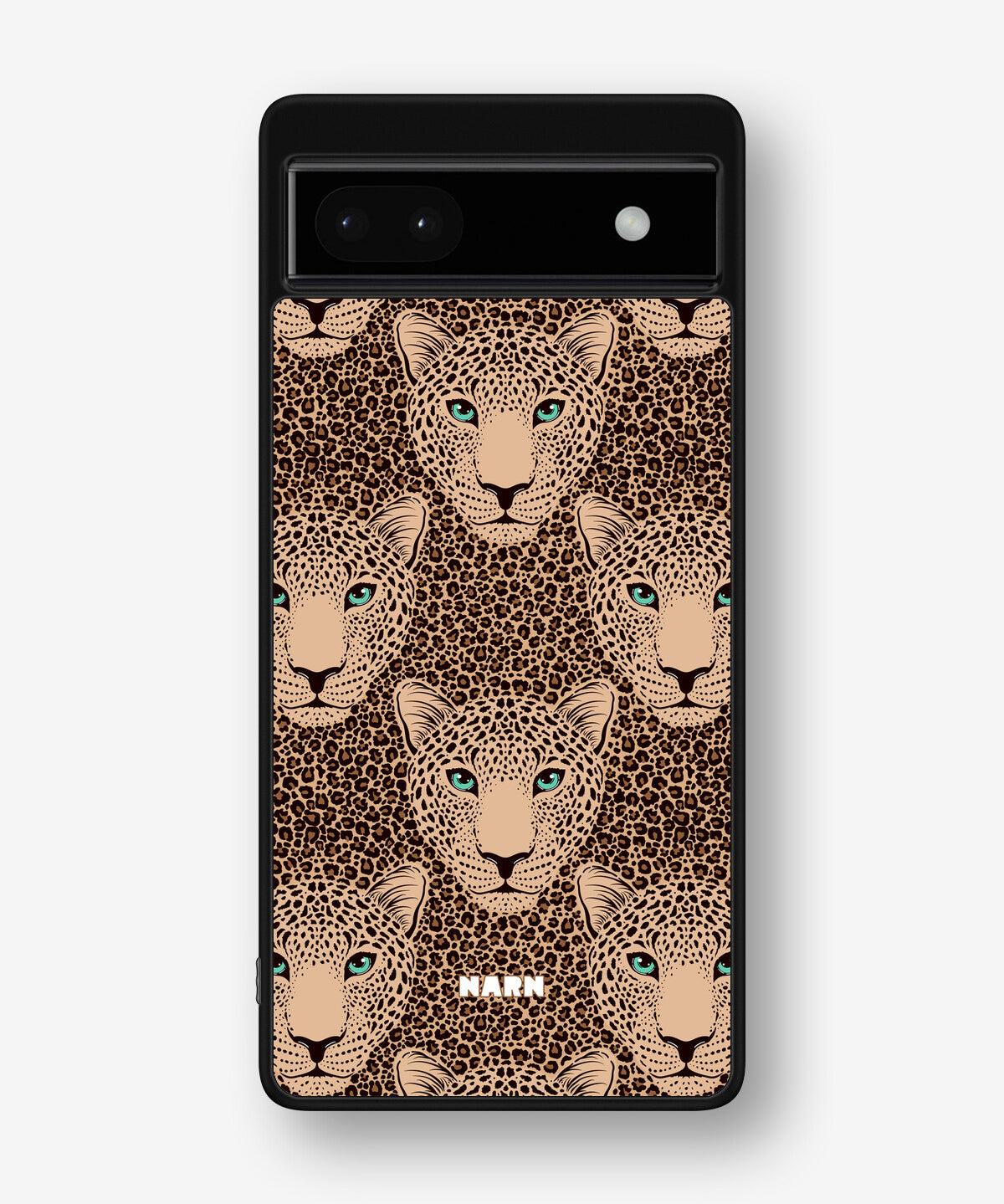Google Pixel 6a Hard Case – Leopard Gaze - View 1