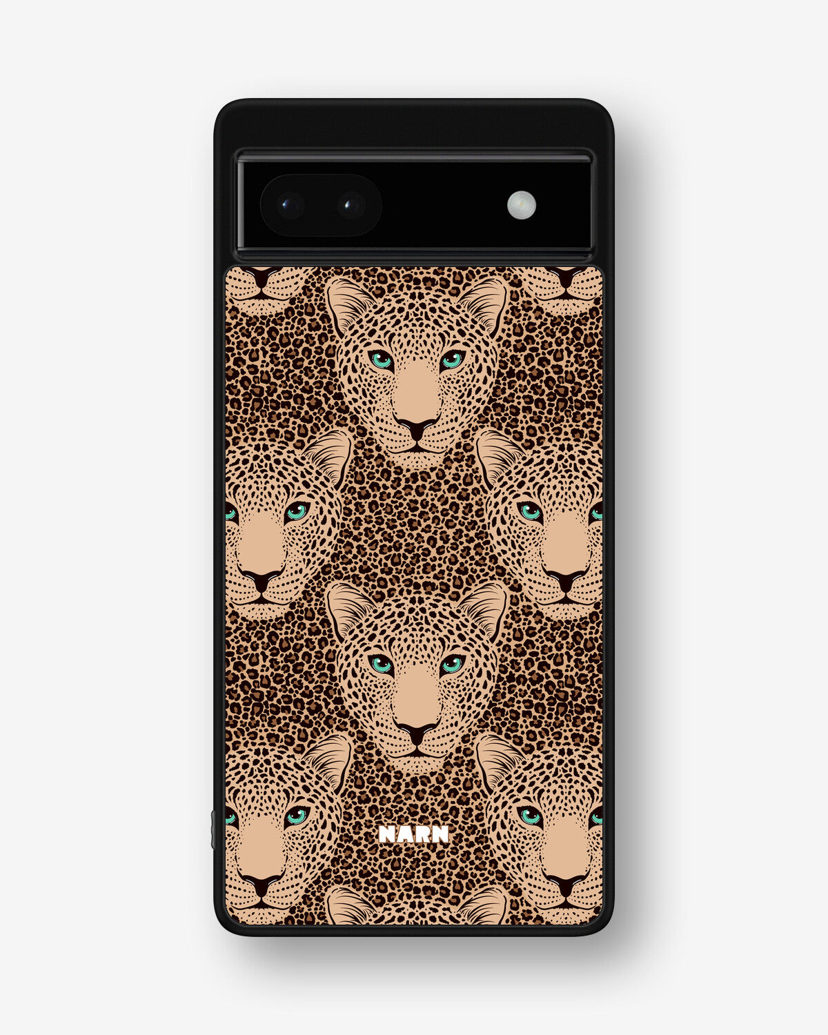 Google Pixel 6a Hard Case – Leopard Gaze - View 1