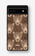 Google Pixel 6a Hard Case – Leopard Gaze - View 1
