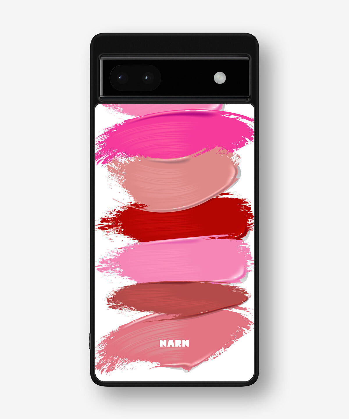 Google Pixel 6a Hard Case – Lipstick Smears - View 1
