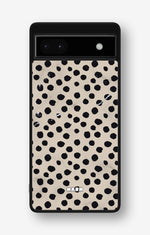 Google Pixel 6a Hard Case – Marble Dots - View 1