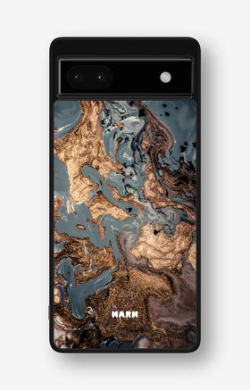 Google Pixel 6a Hard Case – Molten Gold - View 1