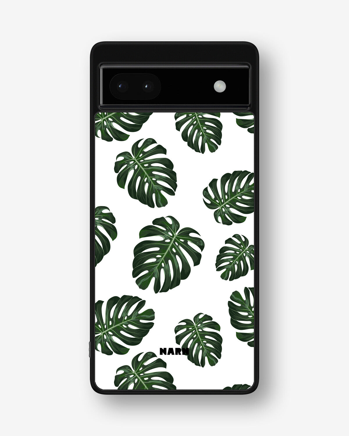 Google Pixel 6a Hard Case – Monstera Pattern - View 1