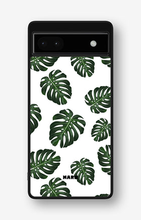 Google Pixel 6a Hard Case – Monstera Pattern - View 1