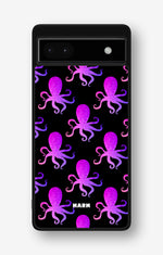 Google Pixel 6a Hard Case – Octopus Pattern - View 1