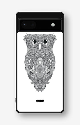 Google Pixel 6a Hard Case – Owl - View 1