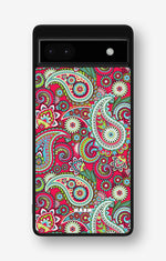 Google Pixel 6a Hard Case – Paisley Paradise - View 1