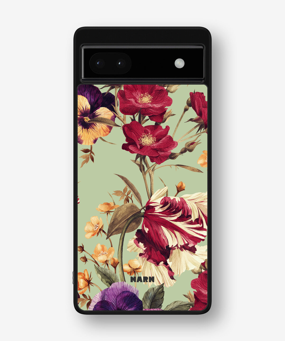 Google Pixel 6a Hard Case – Pansy Pansy - View 1