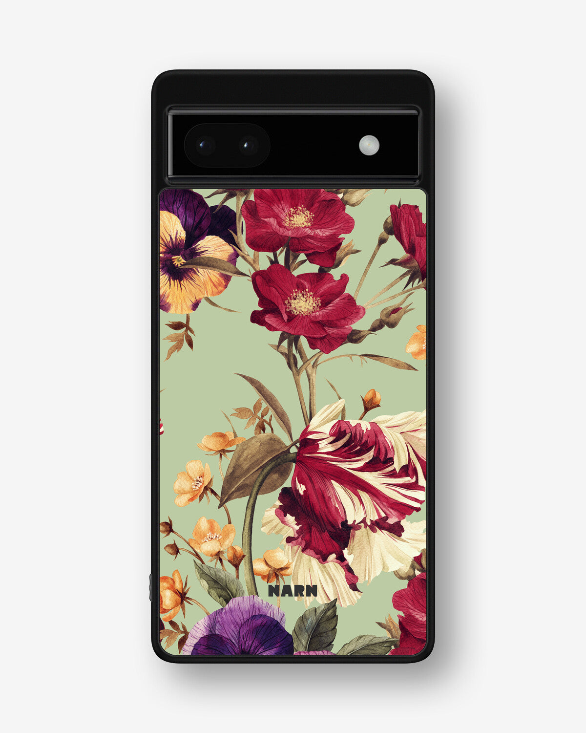 Google Pixel 6a Hard Case – Pansy Pansy - View 1