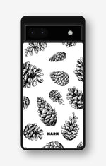 Google Pixel 6a Hard Case – Pine Cones - View 1
