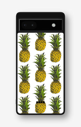 Google Pixel 6a Hard Case – Pineapple Bliss - View 1
