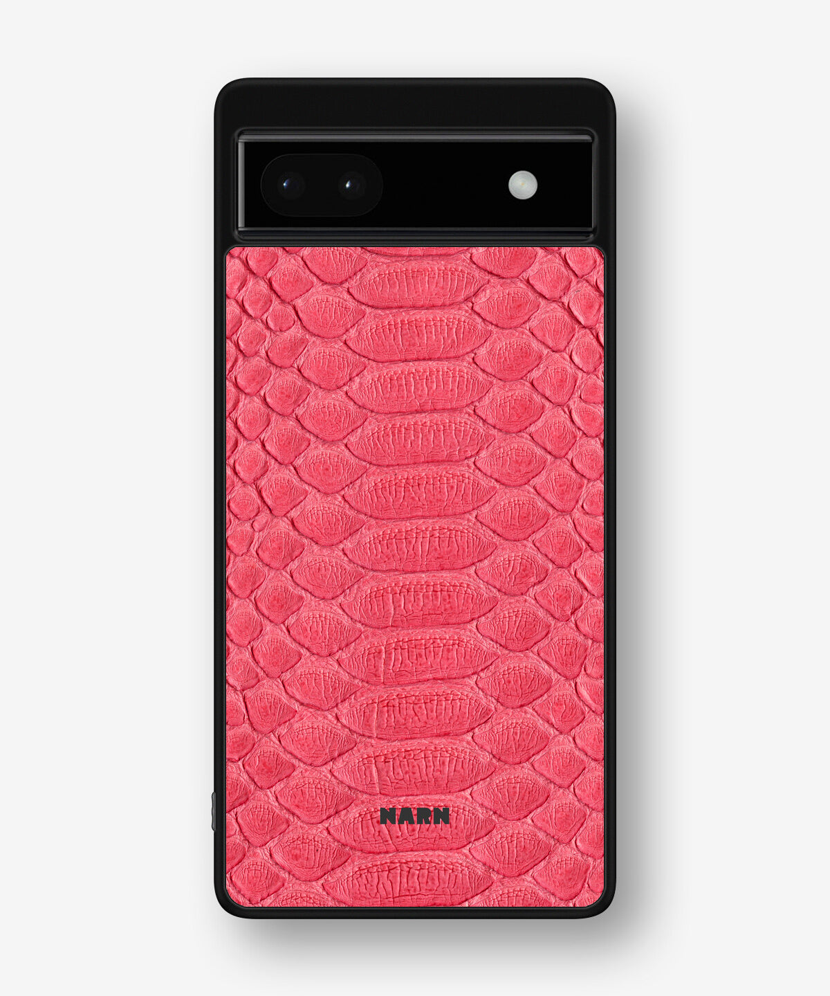 Google Pixel 6a Hard Case – Pink Snake - View 1