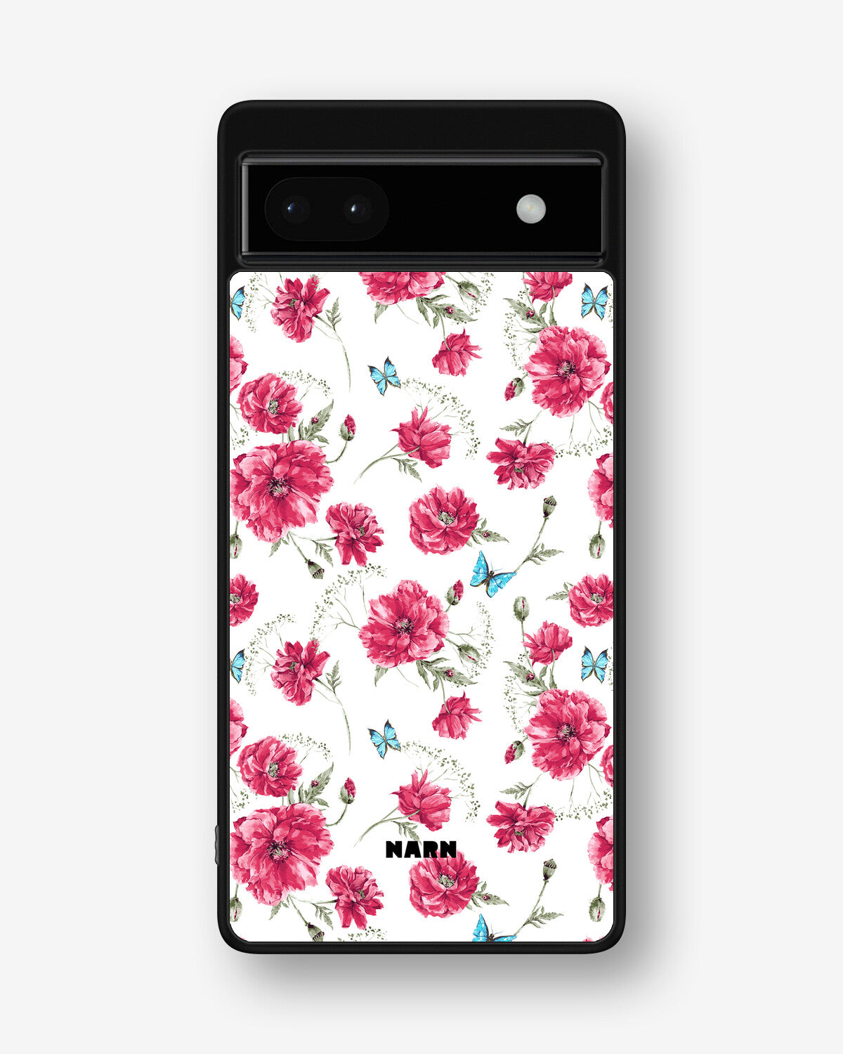 Google Pixel 6a Hard Case – Poppies in Bloom - View 1