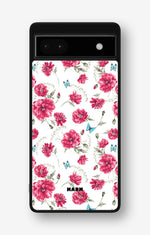 Google Pixel 6a Hard Case – Poppies in Bloom - View 1