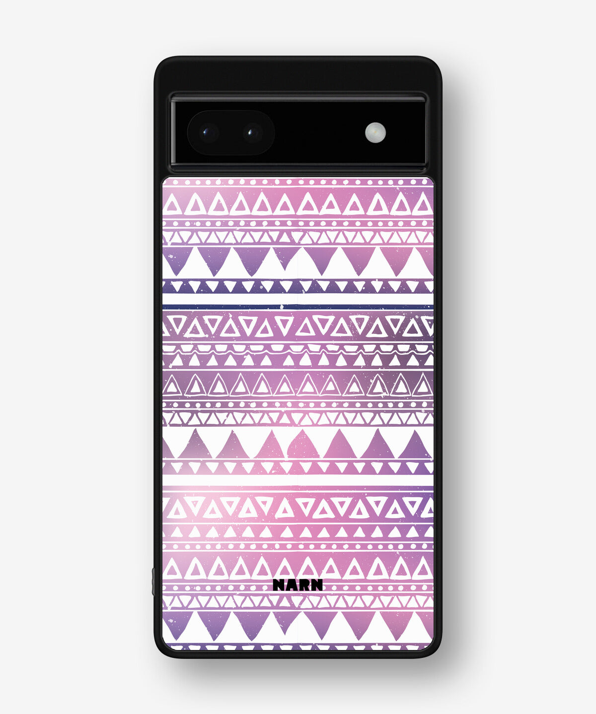 Google Pixel 6a Hard Case – Purple Aztec - View 1
