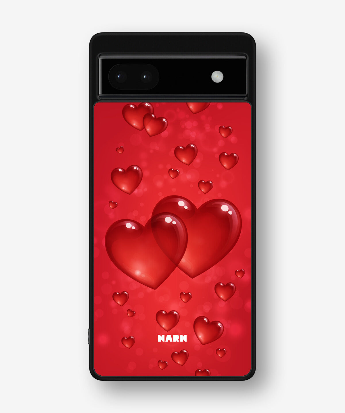Google Pixel 6a Hard Case – Red Romance - View 1
