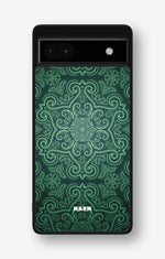 Google Pixel 6a Hard Case – Retro Forest - View 1