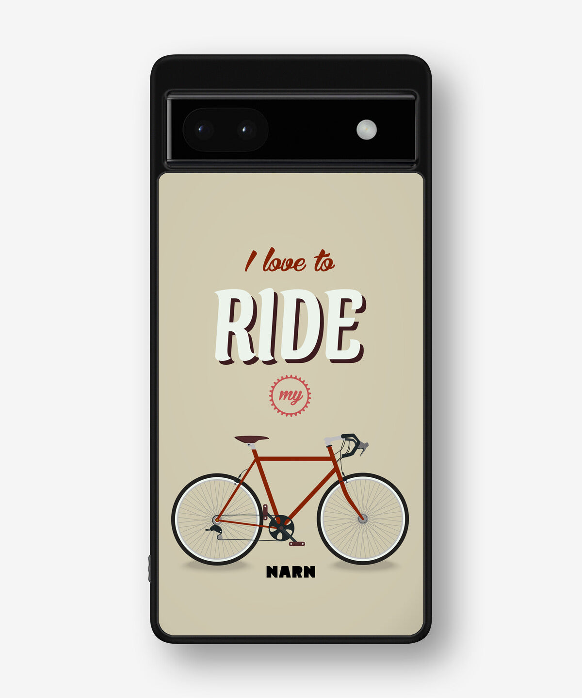 Google Pixel 6a Hard Case – Ride My Bicycle - View 1