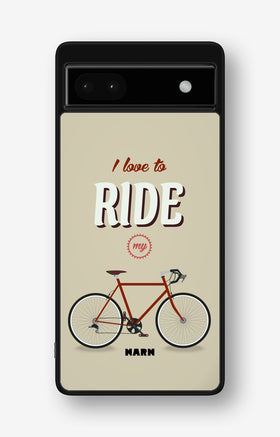Google Pixel 6a Hard Case – Ride My Bicycle - View 1