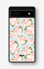Google Pixel 6a Hard Case – Rose Garden - View 1