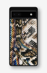 Google Pixel 6a Hard Case – Shining Snakeskin - View 1