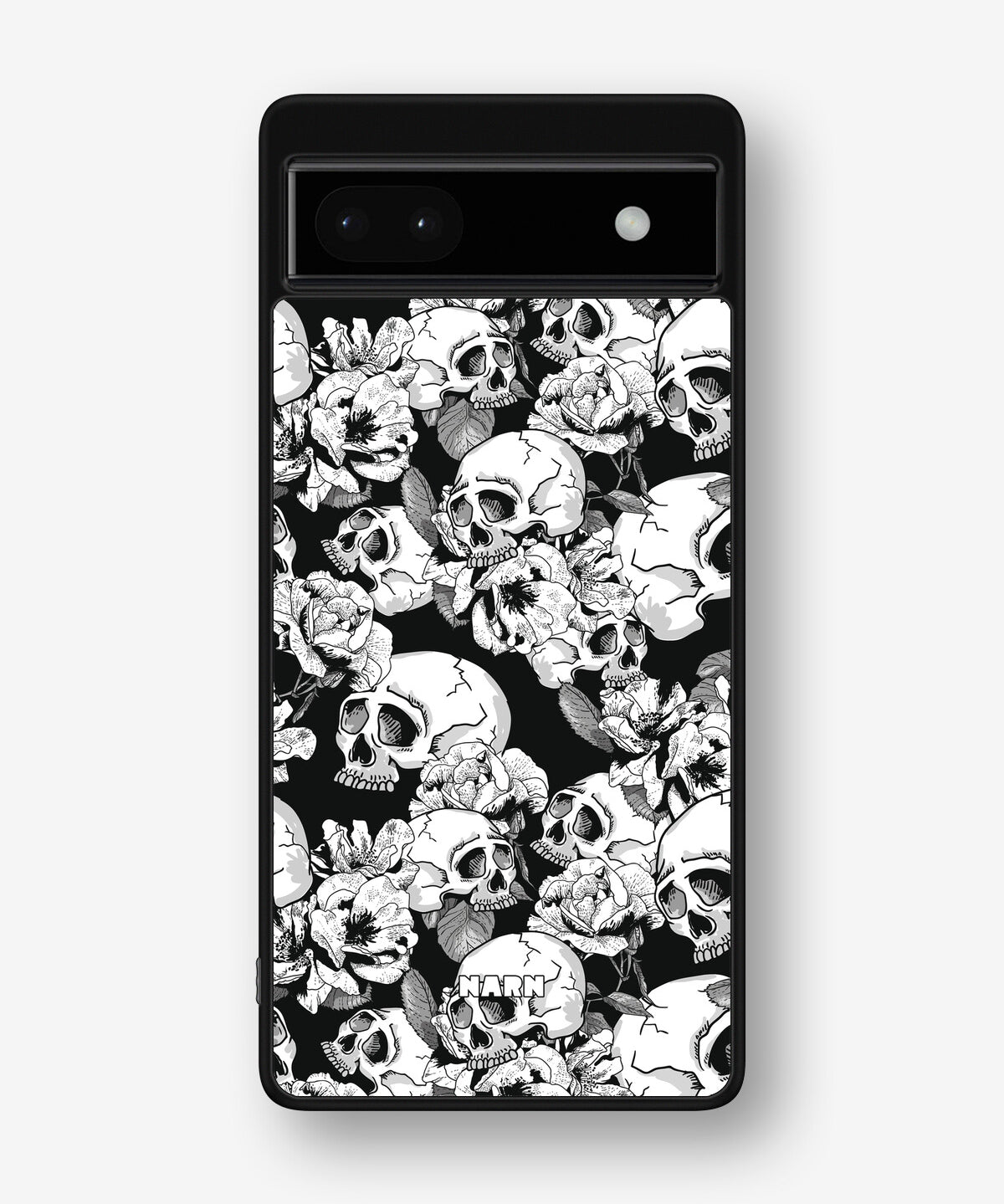 Google Pixel 6a Hard Case – Skull Garden - View 1
