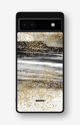 Google Pixel 6a Hard Case – Sparkly Tie Dye - View 1