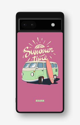 Google Pixel 6a Hard Case – Summer Van - View 1