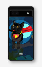 Google Pixel 6a Hard Case – Super Cat - View 1