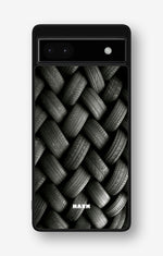 Google Pixel 6a Hard Case – Tires Wall - View 1