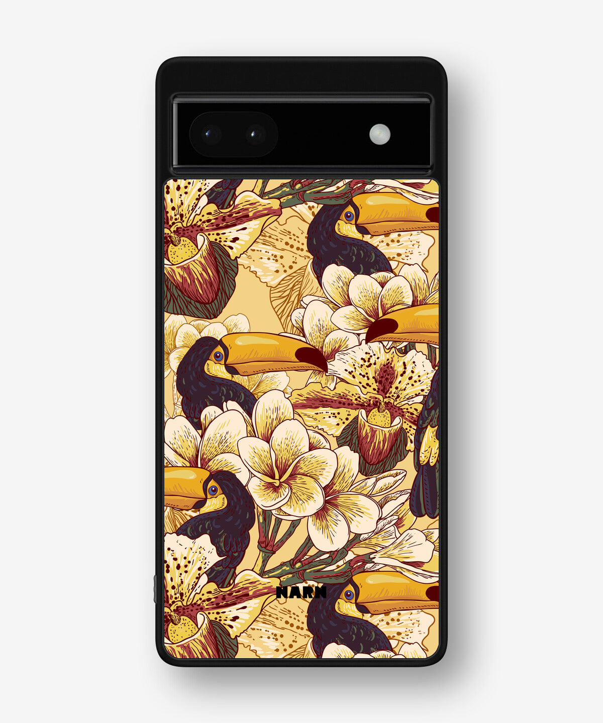 Google Pixel 6a Hard Case – Toucans - View 1