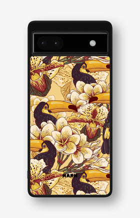 Google Pixel 6a Hard Case – Toucans - View 1