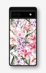 Google Pixel 6a Hard Case – Watercolor Flowers - View 1