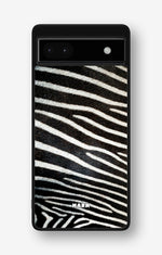 Google Pixel 6a Hard Case – Zebra Stripe - View 1