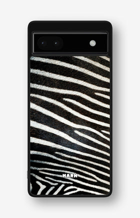 Google Pixel 6a Hard Case – Zebra Stripe - View 1