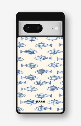 Google Pixel 7 Hard Case – Blue Catch - View 1