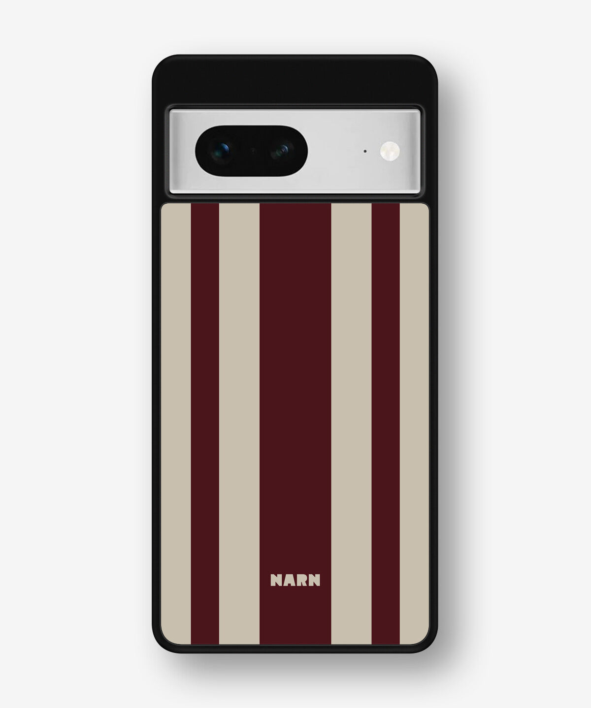 Google Pixel 7 Hard Case – Bordeaux Stripe - View 1