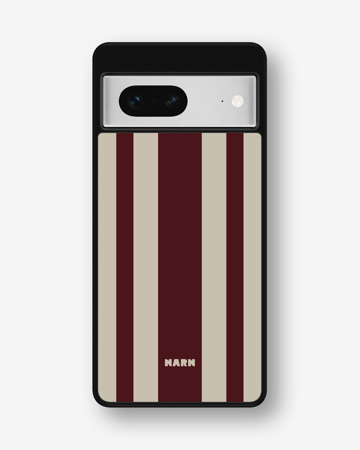 Google Pixel 7 Hard Case – Bordeaux Stripe - View 1