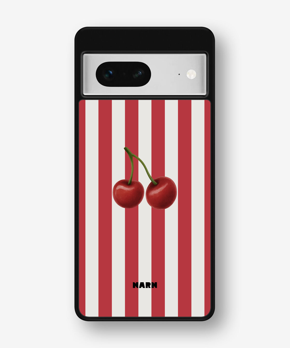 Google Pixel 7 Hard Case – Cherry Stripes - View 1