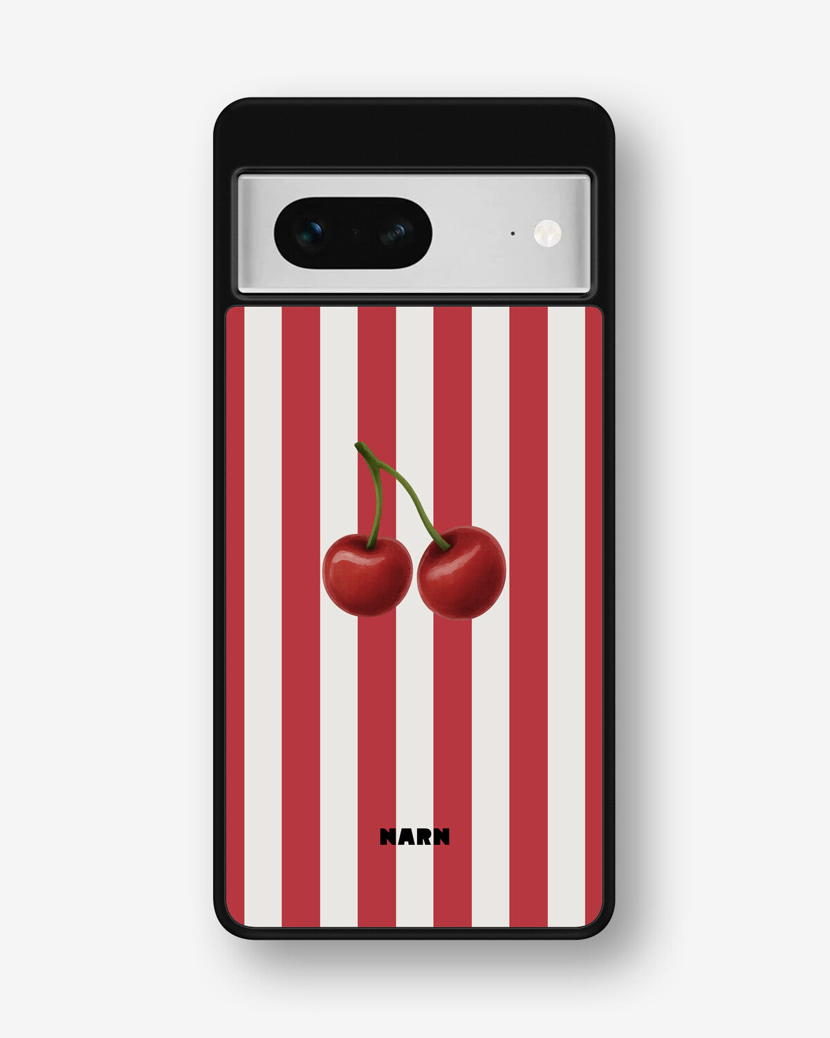 Google Pixel 7 Hard Case – Cherry Stripes - View 1