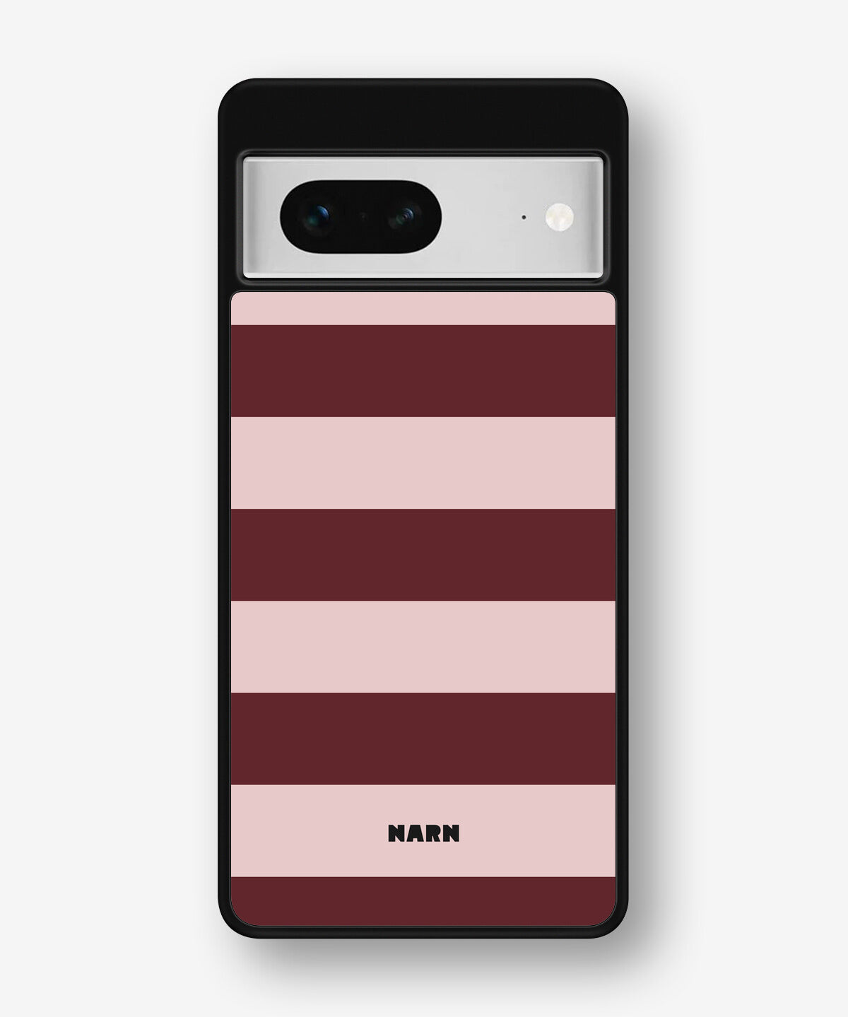 Google Pixel 7 Hard Case – Cranberry Stripe - View 1