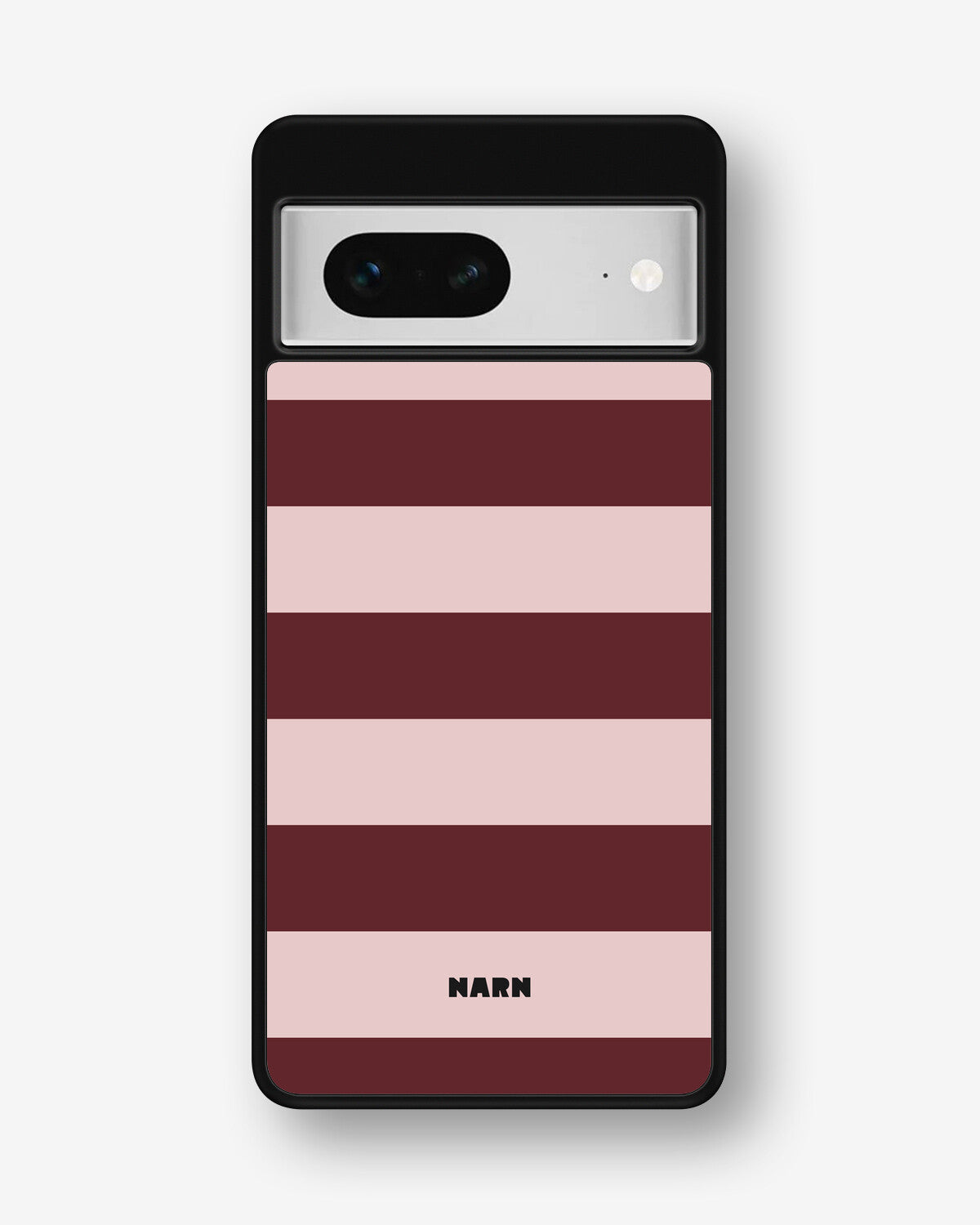 Google Pixel 7 Hard Case – Cranberry Stripe - View 1