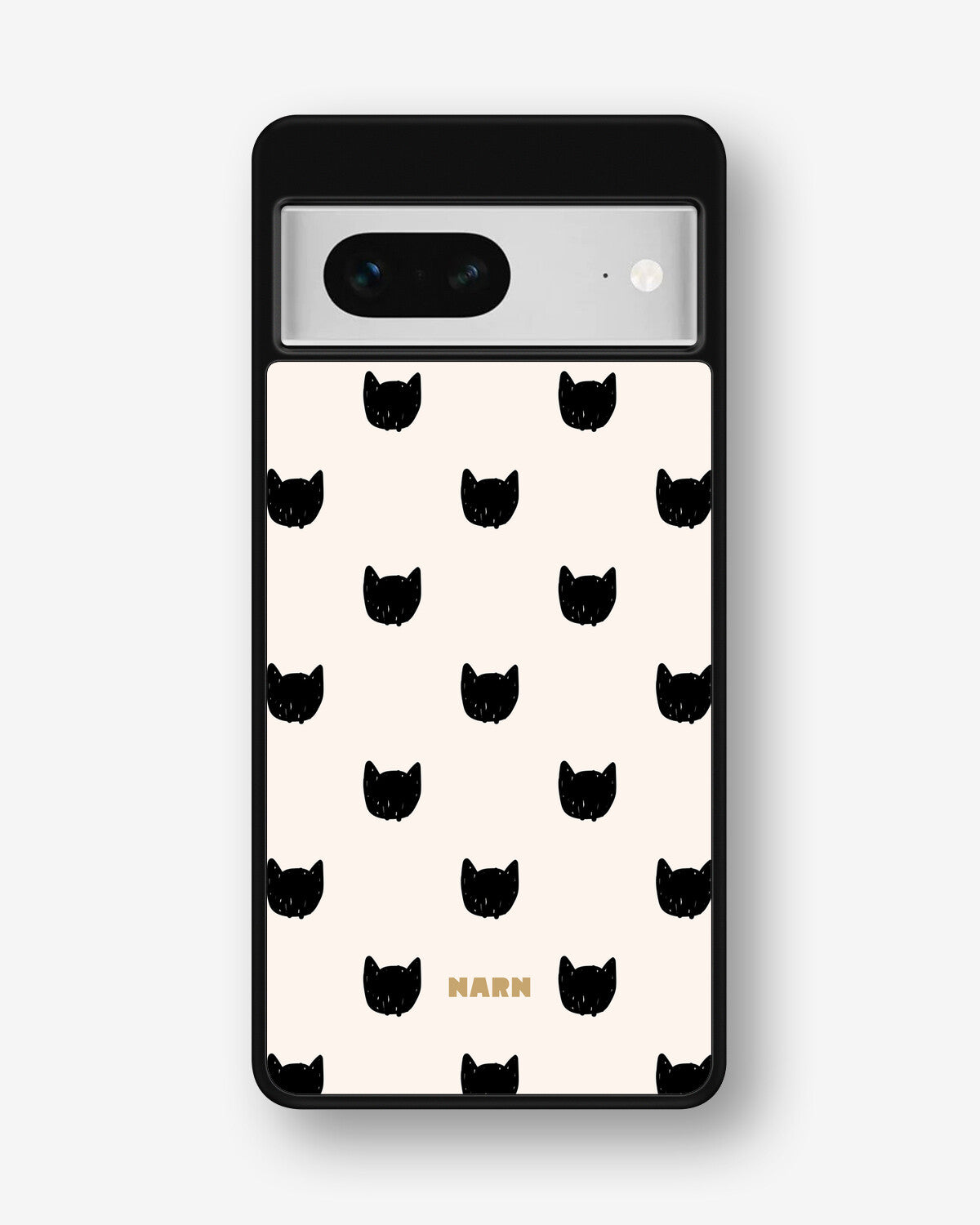 Google Pixel 7 Hard Case – Kitty Dots - View 1