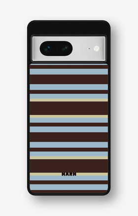 Google Pixel 7 Hard Case – Latte Lines - View 1