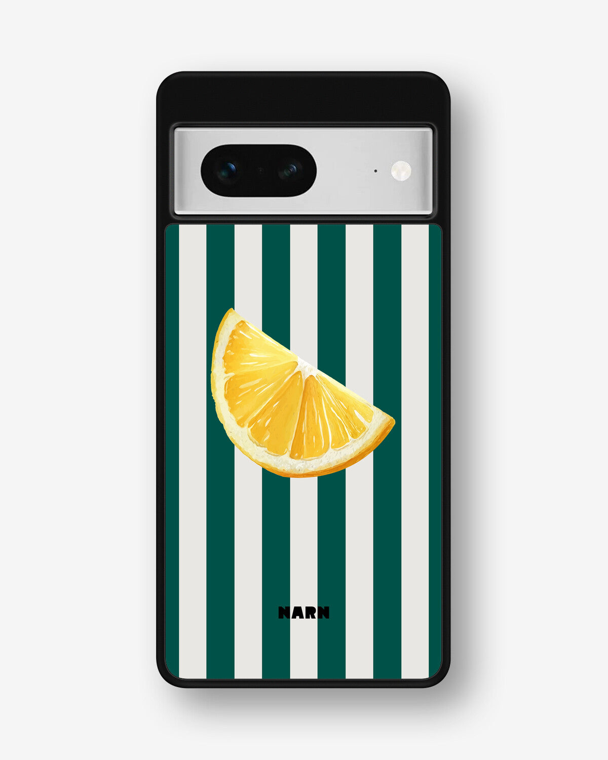 Google Pixel 7 Hard Case – Lemon Stripes - View 1
