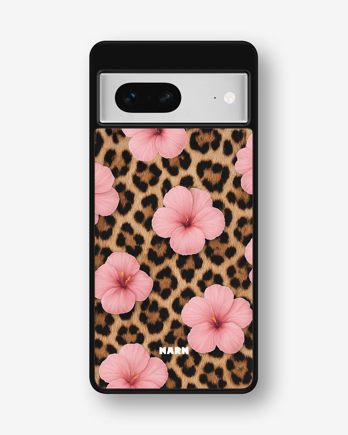 Google Pixel 7 Hard Case – Leopard Flower - View 1