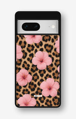 Google Pixel 7 Hard Case – Leopard Flower - View 1
