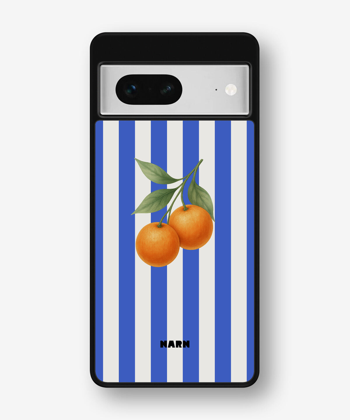 Google Pixel 7 Hard Case – Orange Stripes - View 1