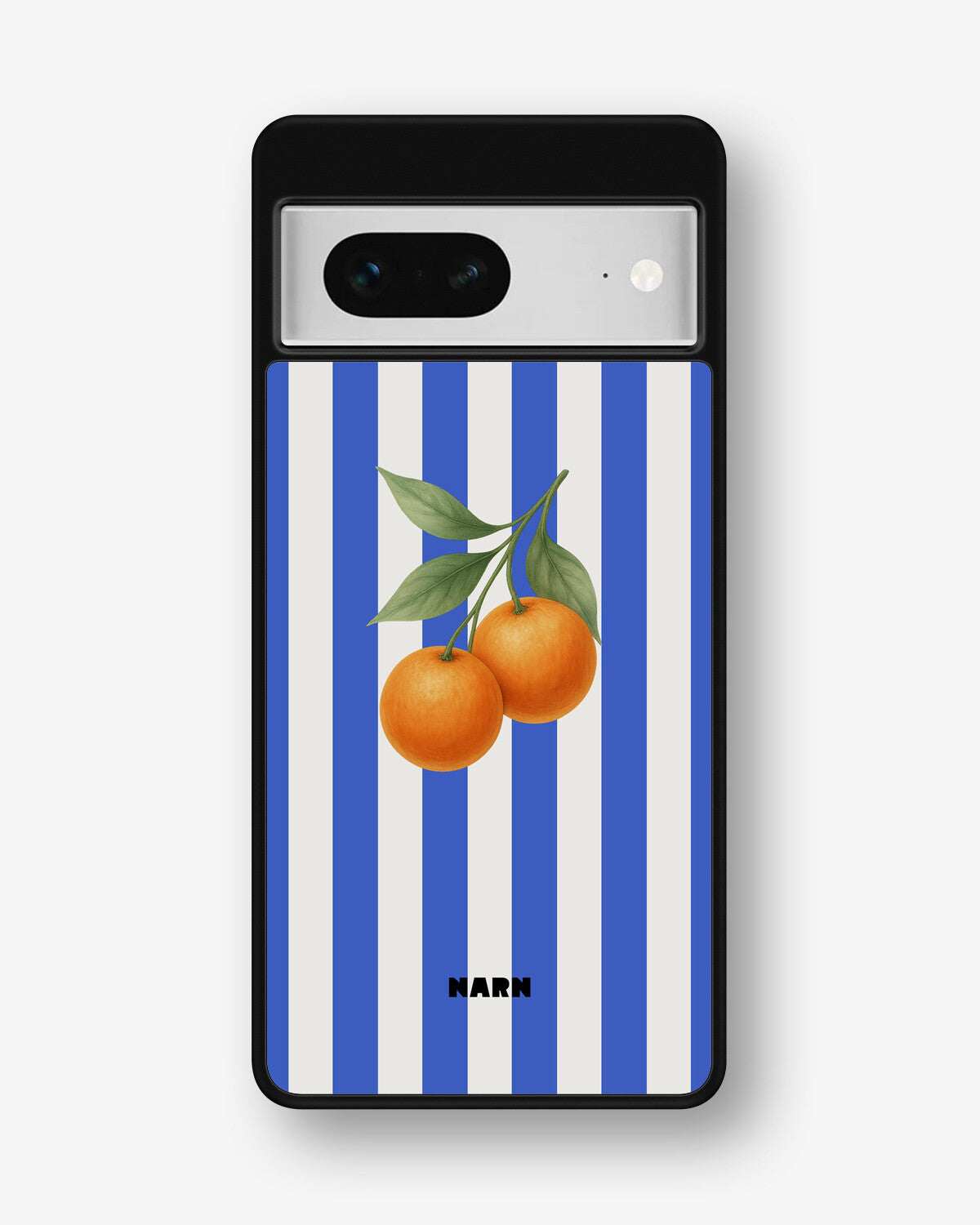 Google Pixel 7 Hard Case – Orange Stripes - View 1