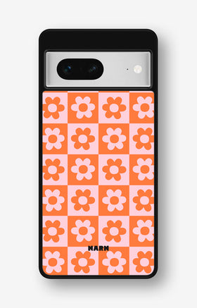 Google Pixel 7 Hard Case – Peach Petals - View 1